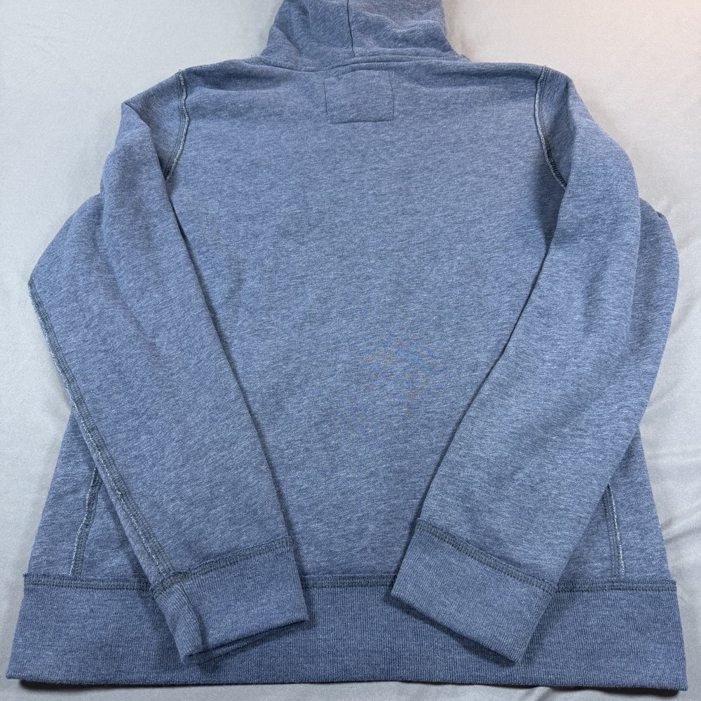 Abercrombie & Fitch Mens Large Blue Moose Logo Pullover Hoodie Sweatshirt - Picture 7 of 7